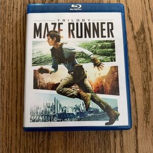 Maze Runner Trilogy Blu-ray Disc - Blue Case